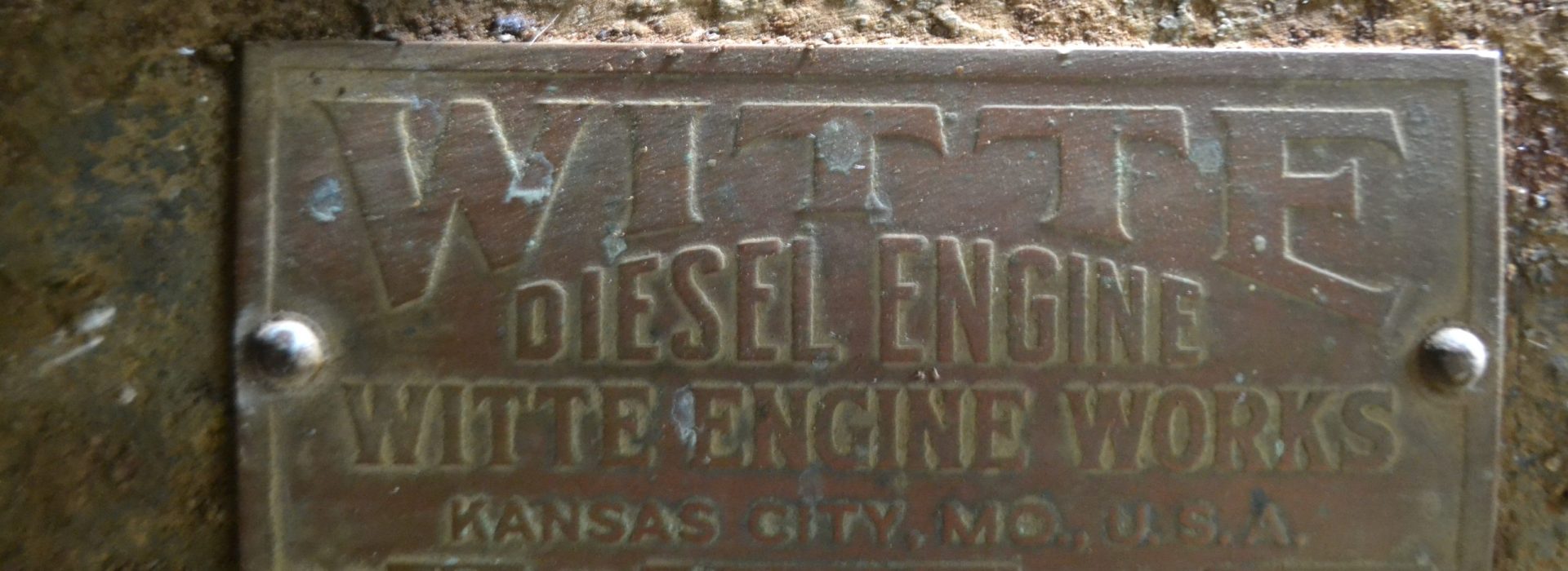 Placa de Witte Diesel Engine